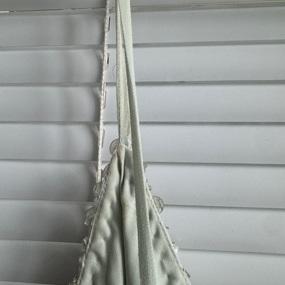 ASOS Curve Green Sage Sequin Dress SZ 22 - Picture 5 of 7